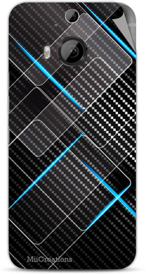 

MiiCreations H-M9-P-MS-00165 HTC One M9 Plus Mobile Skin(Black)