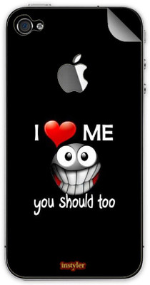 

instyler IP4-72 APPLE I PHONE 4 Mobile Skin(MULTICOLOR)