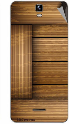 

MiiCreations MMXA190-MS-00145 Micromax Canvas HD Plus A190 Mobile Skin(Brown)