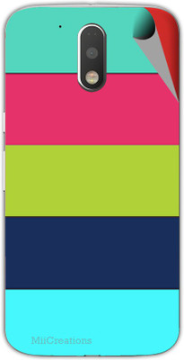 

MiiCreations M-G4-P-MS-00102 Motorola Moto G4 Plus Mobile Skin(Multicolor)