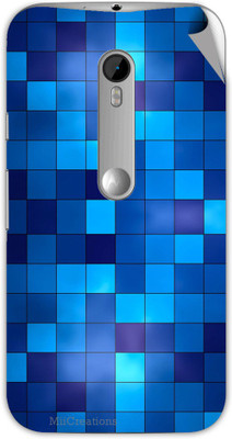 

MiiCreations M-G3-MS-00062 Moto G (3rd Generation) Mobile Skin(Blue)