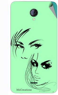 

MiiCreations 00252-MS-MMXA106 Micromax Unite 2 A106 Mobile Skin(Green)
