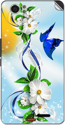 

instyler STICKER-22170 Lava Iris Icon Mobile Skin(Multicolor)