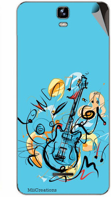 

MiiCreations MMXA190-MS-00124 Micromax Canvas HD Plus A190 Mobile Skin(Blue)