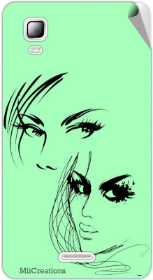 

MiiCreations MMXA102-MS-00252 Micromax Canvas 102 Doodle 3 Mobile Skin(Multicolor)