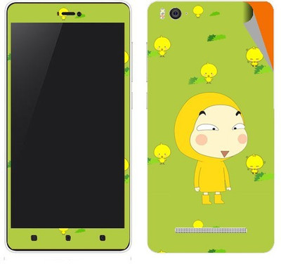 Snooky Xiaomi Mi 4i Mobile Skin(Green)