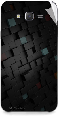 

MiiCreations SMNG-J7-MS-00148 Samsung Galaxy J7 Mobile Skin(Grey)