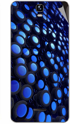

MiiCreations MMXA190-MS-00161 Micromax Canvas HD Plus A190 Mobile Skin(Blue)