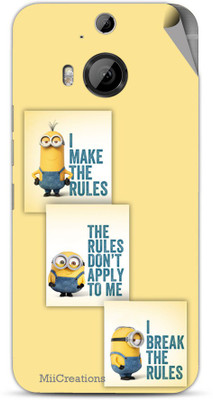 

MiiCreations H-M9-P-MS-00144 HTC One M9 Plus Mobile Skin(Yellow)