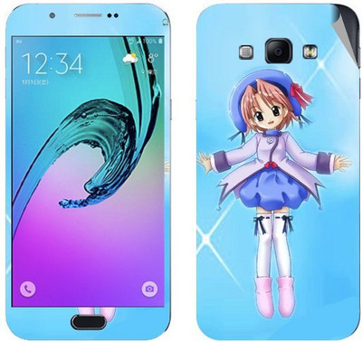 Snooky Samsung Galaxy A8 Mobile Skin(Blue)