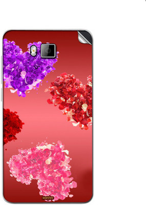 

instyler STICKER-23296 Lava Iris 406q Mobile Skin(Multicolor)