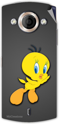 

MiiCreations MMXA255-MS-00326 Micromax Canvas Selfie A255 Mobile Skin(Black)