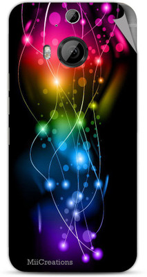 

MiiCreations H-M9-P-MS-00173 HTC One M9 Plus Mobile Skin(Black)