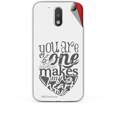 

MiiCreations M-G4-P-MS-00189 Motorola Moto G4 Plus Mobile Skin(Multicolor)