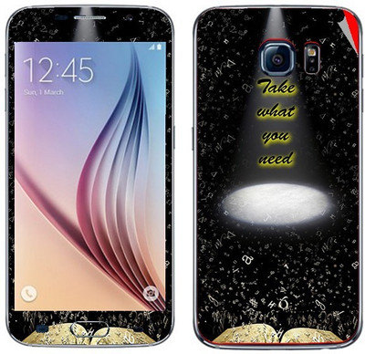 Snooky Samsung Galaxy S6 edge Mobile Skin(Black)