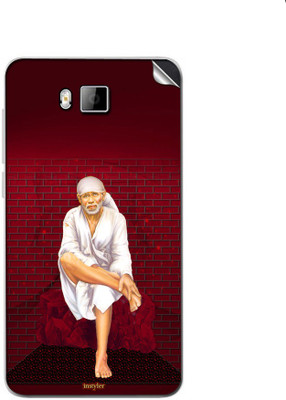 

instyler STICKER-23295 Lava Iris 406q Mobile Skin(Multicolor)