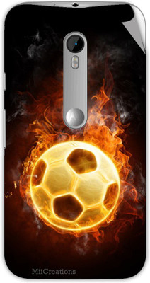 

MiiCreations M-G3-MS-00080 Moto G (3rd Generation) Mobile Skin(Black)