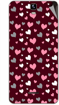 MiiCreations MMXA190-MS-00138 Micromax Canvas HD Plus A190 Mobile Skin(Maroon)