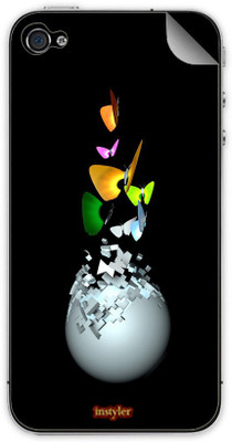 

instyler Digital Printed-117 APPLE I PHONE 5 Mobile Skin(MULTICOLOR)