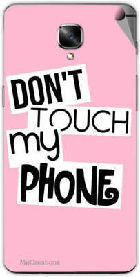 

MiiCreations OP3-MS-00018 One Plus 3 Mobile Skin(Pink)