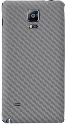 

STICK_ME CARBON FIBRE SAMSUNG GALAXY NOTE 4 Mobile Skin(Silver)