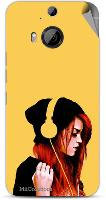 

MiiCreations H-M9-P-MS-00251 HTC One M9 Plus Mobile Skin(Yellow)