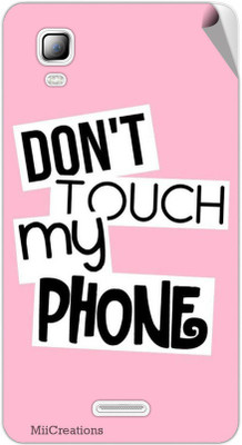 

MiiCreations MMXA102-MS-00018 Micromax Canvas 102 Doodle 3 Mobile Skin(Multicolor)