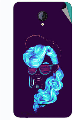 

MiiCreations 00183-MS-MMXA106 Micromax Unite 2 A106 Mobile Skin(Purple)