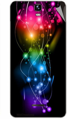 

MiiCreations MMXA190-MS-00173 Micromax Canvas HD Plus A190 Mobile Skin(Black)