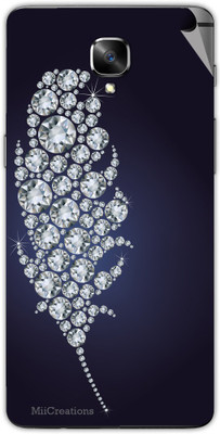 

MiiCreations OP3-MS-00258 One Plus 3 Mobile Skin(Black)
