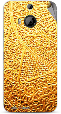 

MiiCreations H-M9-P-MS-00306 HTC One M9 Plus Mobile Skin(Gold)