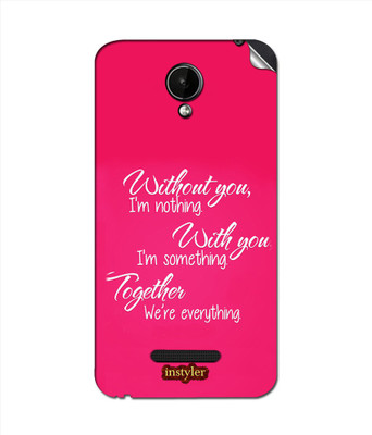 

instyler STICKER-3980 Micromax Canvas 6 Pro E484 Mobile Skin(Multicolor)