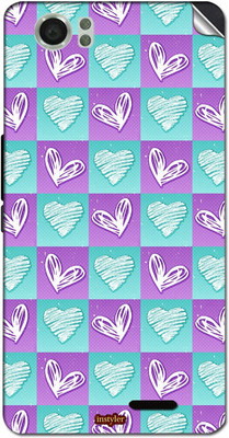 

instyler STICKER-22106 Lava Iris Icon Mobile Skin(Multicolor)