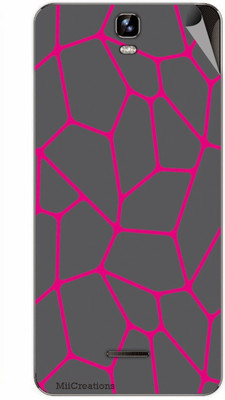 

MiiCreations MMXA190-MS-00248 Micromax Canvas HD Plus A190 Mobile Skin(Grey)