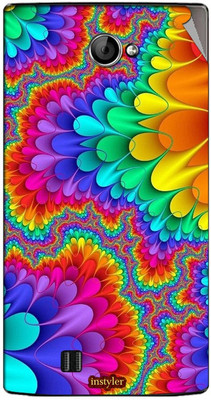 

instyler STICKER-20989 Lava Iris 456 Mobile Skin(Multicolor)