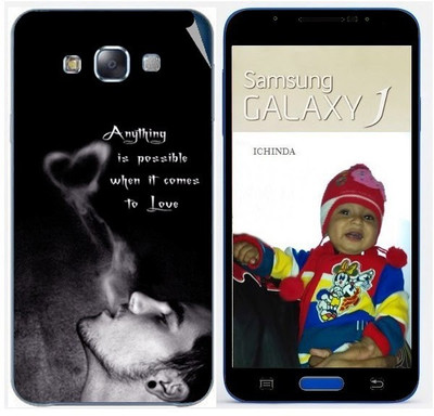 Snooky Samsung Galaxy J5 Mobile Skin(Black)