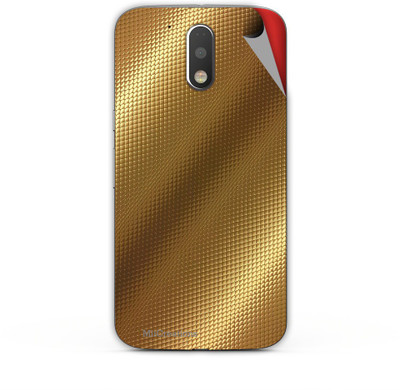 

MiiCreations M-G4-P-MS-00259 Motorola Moto G4 Plus Mobile Skin(Gold)
