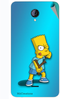 

MiiCreations 00323-MS-MMXA106 Micromax Unite 2 A106 Mobile Skin(Blue)