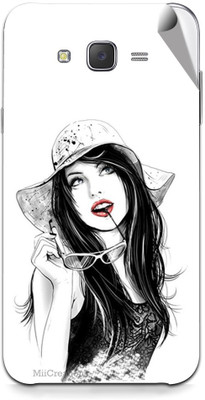 

MiiCreations SMNG-J7-MS-00238 Samsung Galaxy J7 Mobile Skin(White)