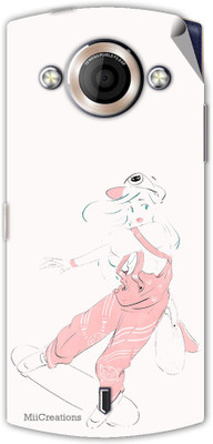 MiiCreations MMXA255-MS-00262 Micromax Canvas Selfie A255 Mobile Skin(White)