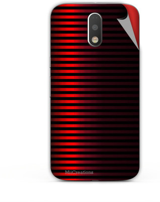 

MiiCreations M-G4-P-MS-00308 Motorola Moto G4 Plus Mobile Skin(Red)