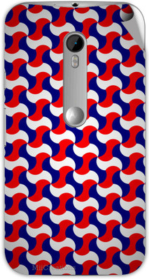 

MiiCreations M-G3-MS-00313 Motorola Moto G (3rd Gen) Mobile Skin(Red)