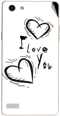 Snooky Oppo Neo 7 Mobile Skin(White)