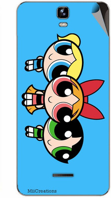 

MiiCreations MMXA190-MS-00247 Micromax Canvas HD Plus A190 Mobile Skin(Blue)