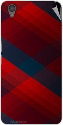 

MiiCreations OPX-MS-00286 One Plus X Mobile Skin(Red)