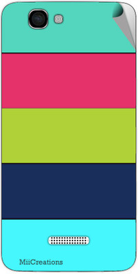 

MiiCreations MMXA120-MS-00102 Micromax Canvas 2 Colors A120 Mobile Skin(Multicolor)