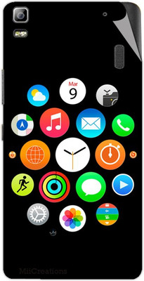 

MiiCreations LN-K3-N-MS-00019 Lenovo K3 Note Mobile Skin(Black)
