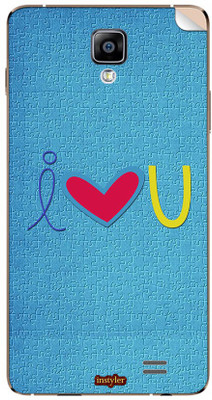 

instyler STICKER-17910 KARBONN QUATTRO L50 Mobile Skin(Multicolor)