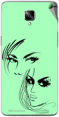 

MiiCreations OP3-MS-00252 One Plus 3 Mobile Skin(Green)