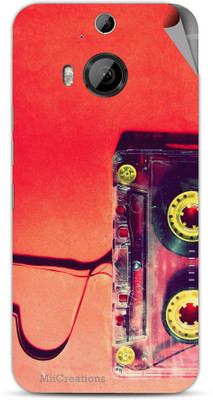 

MiiCreations H-M9-P-MS-00104 HTC One M9 Plus Mobile Skin(Red)